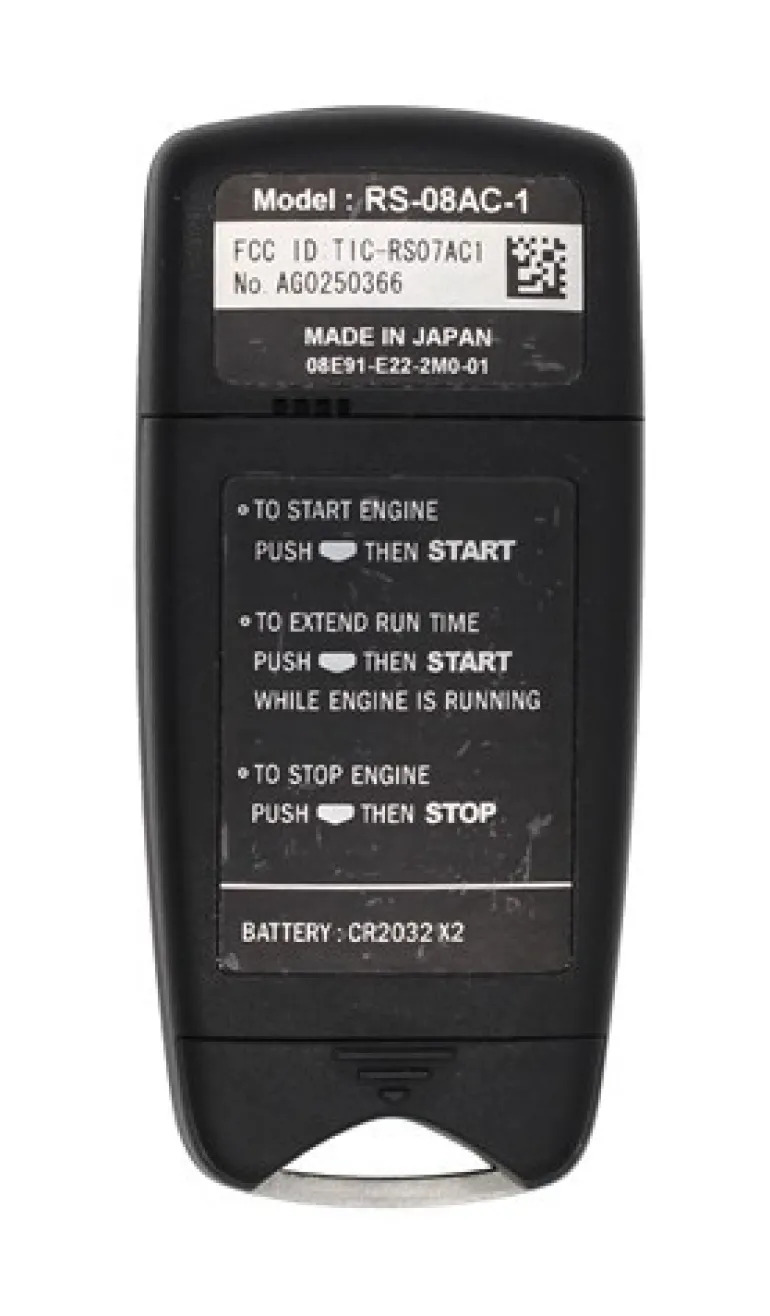 Acura 08E91-E22-2M0-01 OEM 3 Button Key Fob