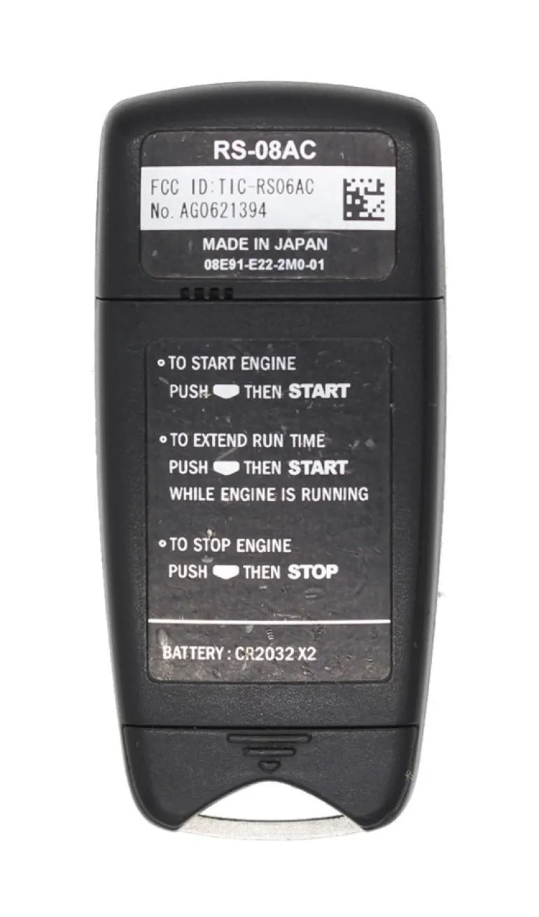 Acura 08E91-E22-2M0-01 RS-08AC Key Fob Remote