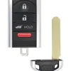 Acura RDX OEM 4 Button Key Fob Driver 1
