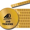 Advanced Diagnostic Programming Tokens - 250 Pack