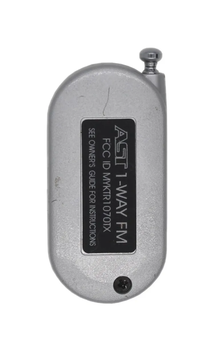 AST 1-WAY FM MYKTR1070TX Key Fob Remote