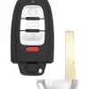 Audi 4G0.959.754 DM OEM 4 Button Key Fob w/ Comfort Access