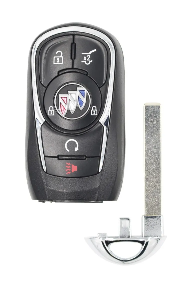 Buick Enclave OEM 5 Button w/ Remote Start Key Fob HYQ4ES