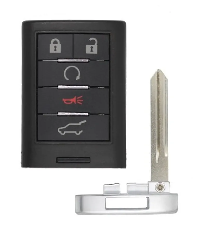 Cadillac CTS OEM 5 Button Key Fob w/ Hatch Release