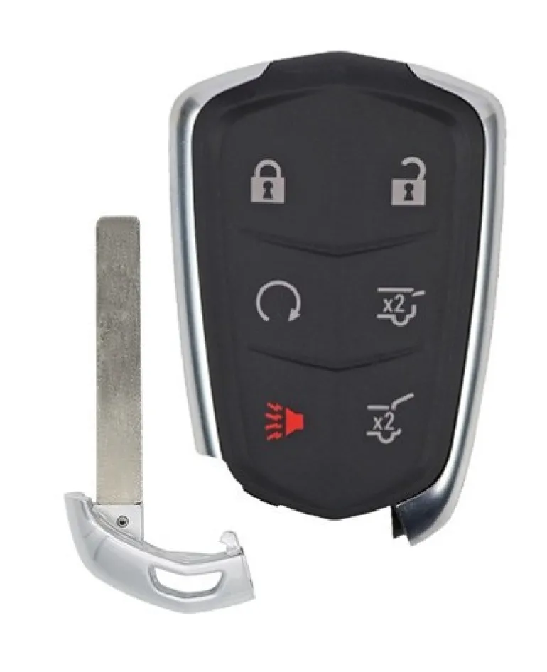 Cadillac Escalade OEM 6 Button Key Fob HYQ2AB