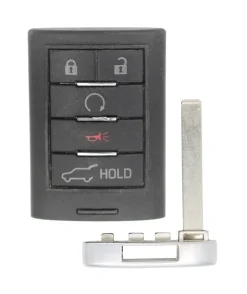 Cadillac 13502537 OEM 5 Button Key Fob