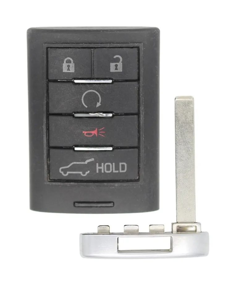 Cadillac 13502537 OEM 5 Button Key Fob
