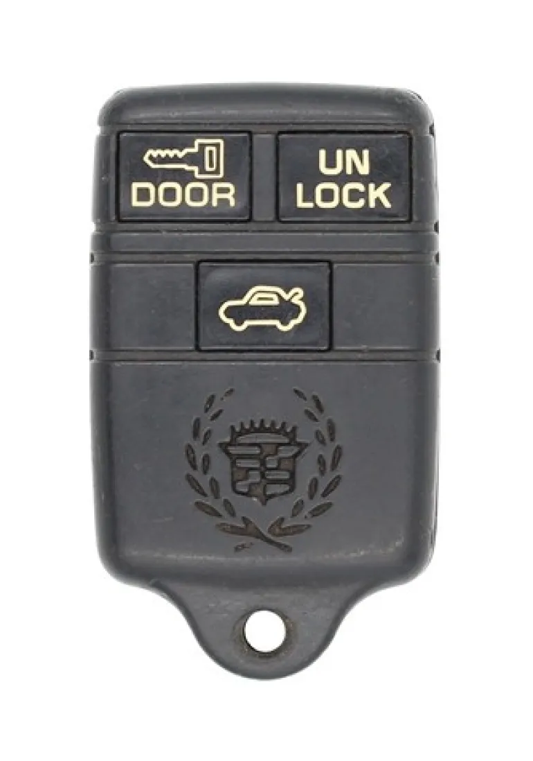Cadillac 25609144 OEM 3 Button Key Fobs