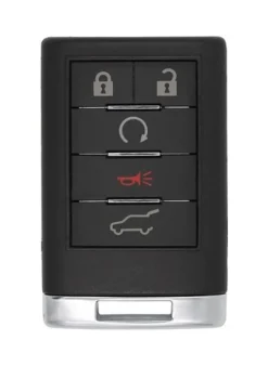 Cadillac SRX OEM 5 Button Key Fob Memory 1