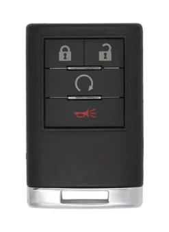 Cadillac SRX OEM 4 Button Key Fob Memory 2