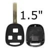 *Case & Key Only* 3 Button HYQ12BBT | HYQ1512V | NI412BBB | N14TMTX-1 Lexus | 1.5" Blade