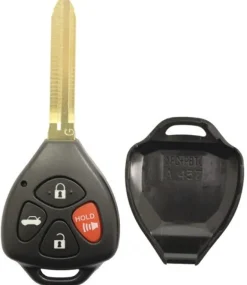 *Case & Key Only* 4 Button HYQ12BDC | GQ4-29T | HYQ12BBY Toyota | Scion | Subaru | G Chip with Trunk Release