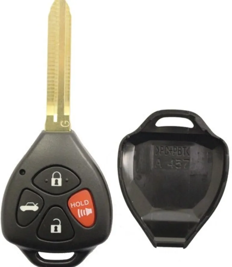 *Case & Key Only* 4 Button HYQ12BDC | GQ4-29T | HYQ12BBY Toyota | Scion | Subaru | G Chip with Trunk Release
