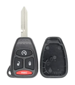 *Case & Key Only* 4 Button KOBDT04A Chrysler | Dodge | Jeep | Ram
