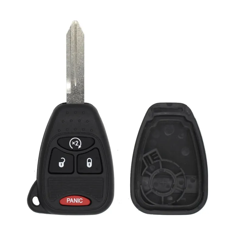 *Case & Key Only* 4 Button M3N5WY72XX Dodge | Jeep
