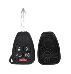 *Case & Key Only* 5 Button OHT692427AA Chrysler | Dodge | Jeep w/ Hatch Release
