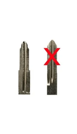 *Case & Key Only* 3 Button OUCG8D-620M-A | OUCG8D-625M-A-HF | OUCG8D-625M-A Mitsubishi