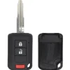 *Case & Key Only* 3 Button OUCJ166N Mitsubishi