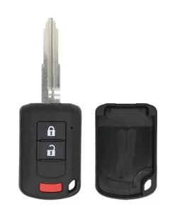 *Case & Key Only* 3 Button OUCJ166N Mitsubishi