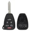 *Case & Key Only* for Chrysler 6 Button OHT692427AA