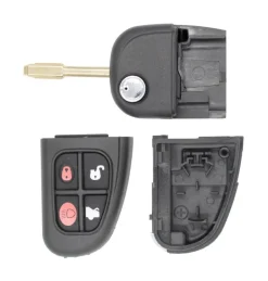 *Case & Key Only* for Jaguar 4 Button CWTWB1U243 | NHVWB1U241