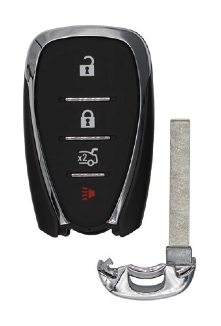Chevrolet 13522890 B OEM 4 Button Key Fob
