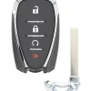 Chevrolet 13522874B OEM 4 Button Key Fob