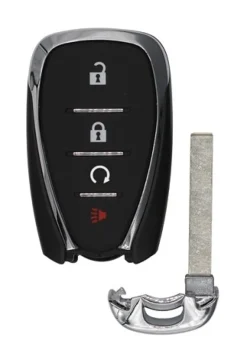 Chevrolet 13585728F OEM 4 Button Key Fob