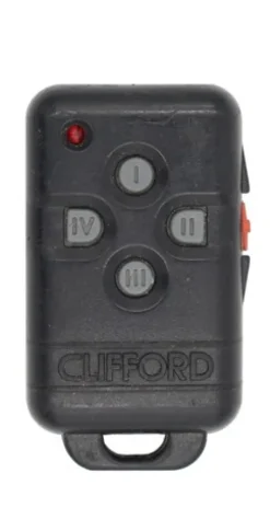 CLIFFORD PREMIER 4BUTTONS Factory OEM KEY FOB Keyless Entry Remote Alarm Replace