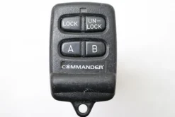 Commander JT3KT7A Green LED Key Fob Remote