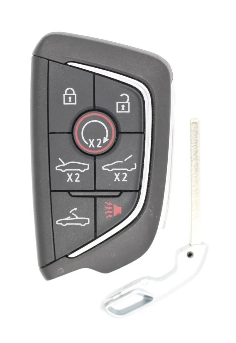 Corvette 13554501 OEM 7 Button Key Fob