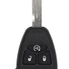Dodge 04589198AC OEM 4 Button Key Fob