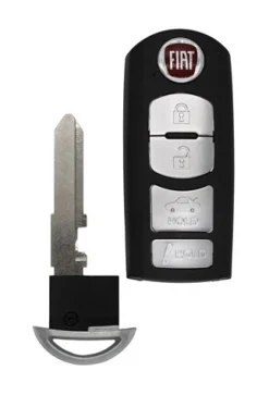 Fiat WAZSKE13D01 OEM 4 Button Key Fob