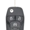 Ford F-450 OEM 4 Button Key Fob w/ Remote Start N5F-A08TBLP