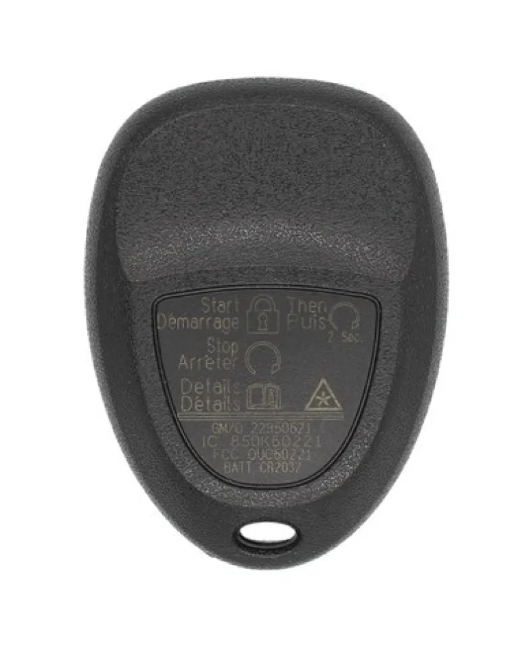 GMC Savana OEM 6 Button Key Fob