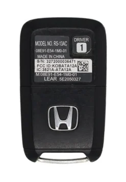 Honda 08E91-E54-1M0-01 OEM 4 Button Key Fob