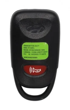 Hyundai Veloster OEM 4 Button Key Fob