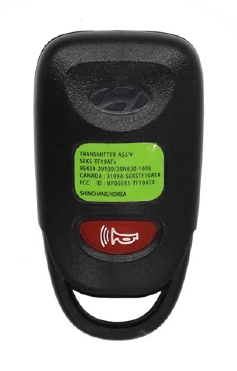 Hyundai Veloster OEM 4 Button Key Fob