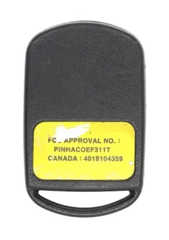 Hyundai XG350 OEM Key Fob PINHACOEF311T 3 Button
