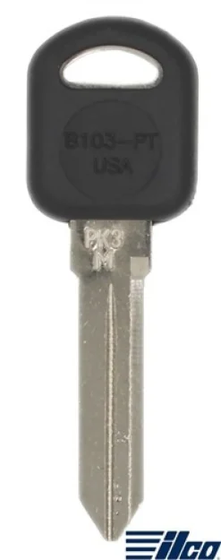 ilco B103-PT Transponder Key