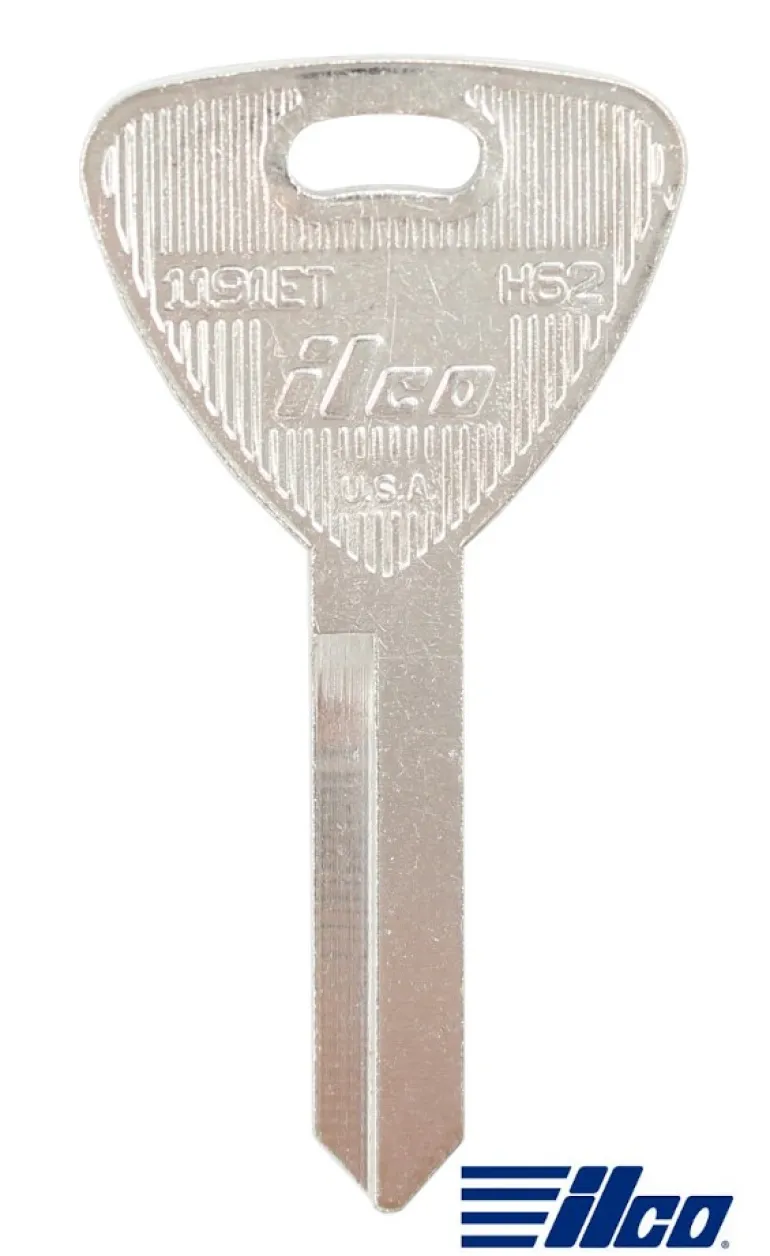 ilco 1191ET Metal Key Blank