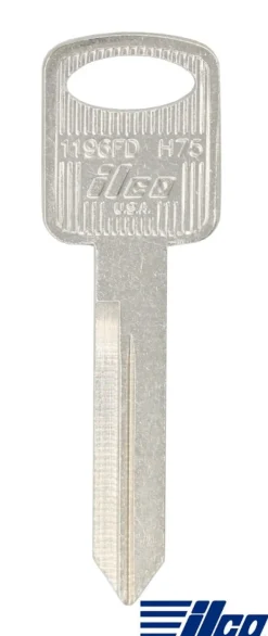 ilco 1196FD Metal Key Blank