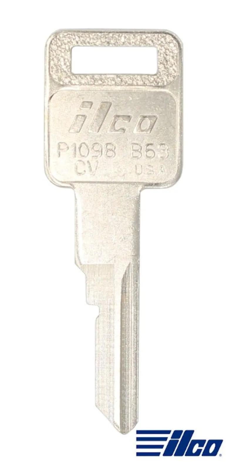 ilco P1098CV Metal Key Blank