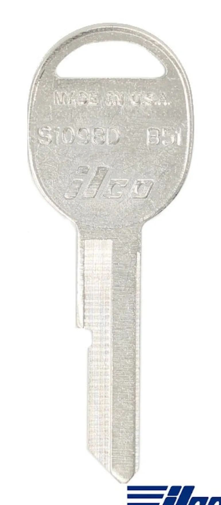 ilco S1098D B51 Metal Key Blank