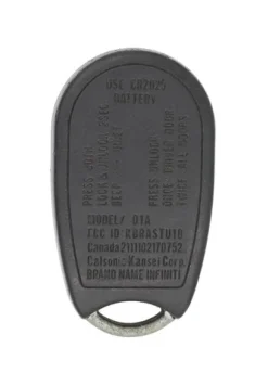Infiniti I30 OEM 4 Button Key Fob 01A