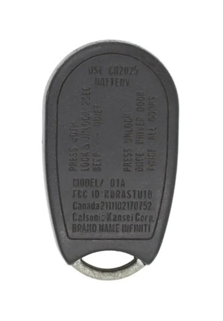 Infiniti QX4 OEM 3 Button Key Fob Model 01A