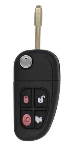 Jaguar 1X43-15K601-AB OEM 4 Button Key Fob