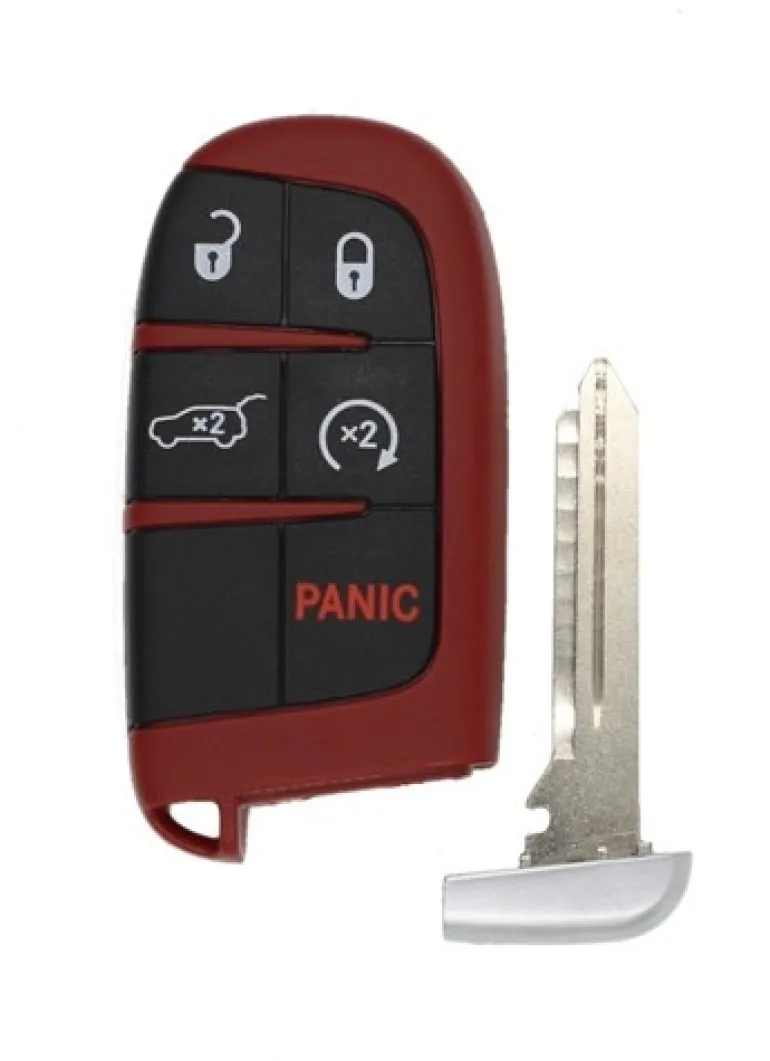 Jeep Grand Cherokee Trackhawk OEM 5 Button Key Fob w/ Hatch Release