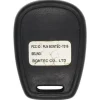 Kia Sorento OEM 4 Button Key Fob