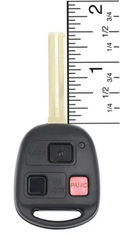 Lexus GX 470 OEM 3 Button Key Fob w/ 1.5